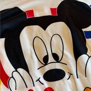 Mickey Mouse Graphic  Top - Black, White, Red, Blue, Yellow